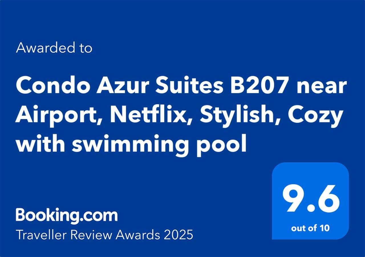 Condo Azur Suites B207 Near Airport, Netflix, Stylish, Cozy With Swimming Pool Μακτάν Εξωτερικό φωτογραφία